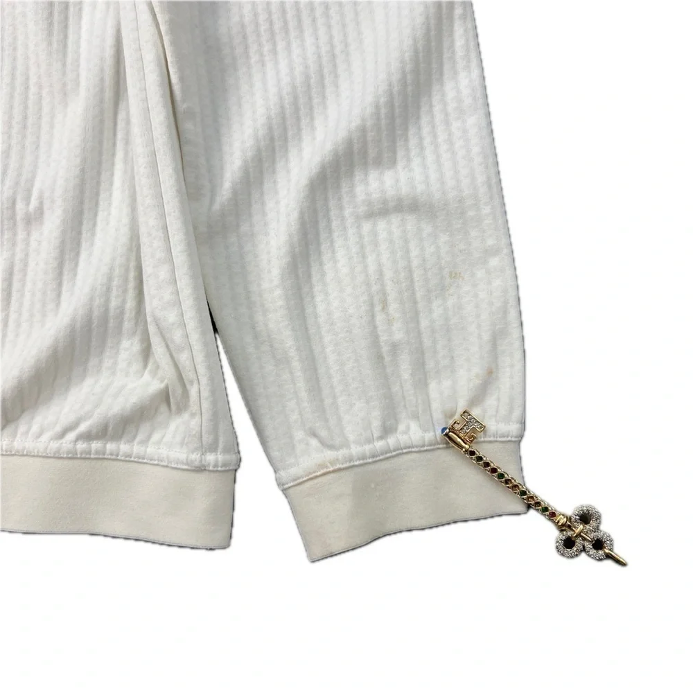 PALACE Adidas Fall 20 Spell Out White Sweatshirt